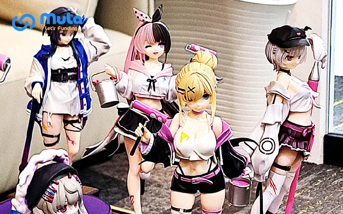 開箱｜VSPO! × GiGO《Play with Paint》系列PVC模型