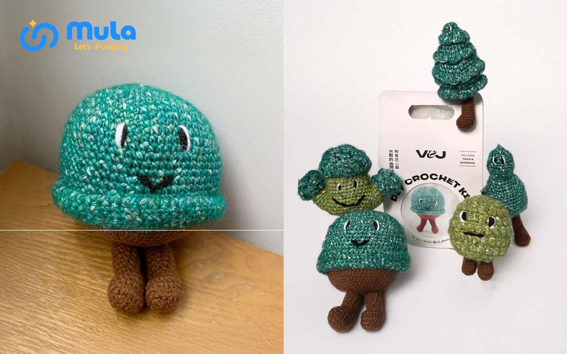 開箱 | V&J Studio 小樹人DIY編織包：療癒系手作初體驗